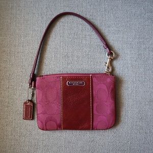 Coach wristlet